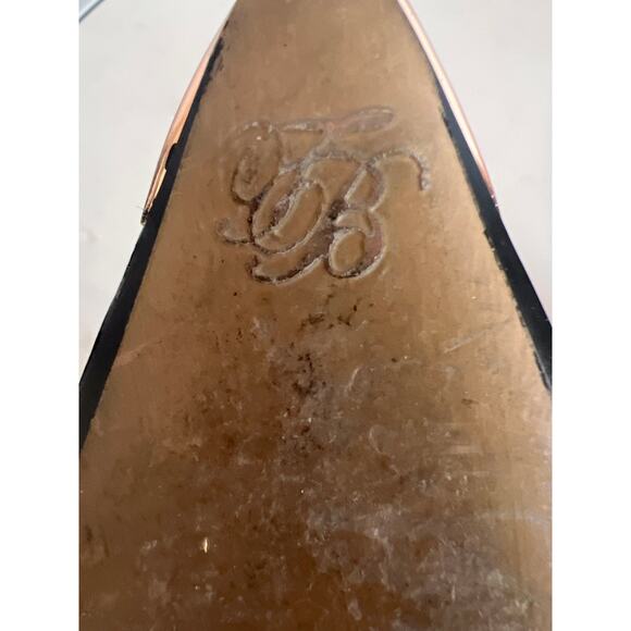 TED BAKER PATENT LEATHER UPPER LEATHER LINING POINTED TOE HEELS BLACK SIZE 40.5 - Picture 10 of 10